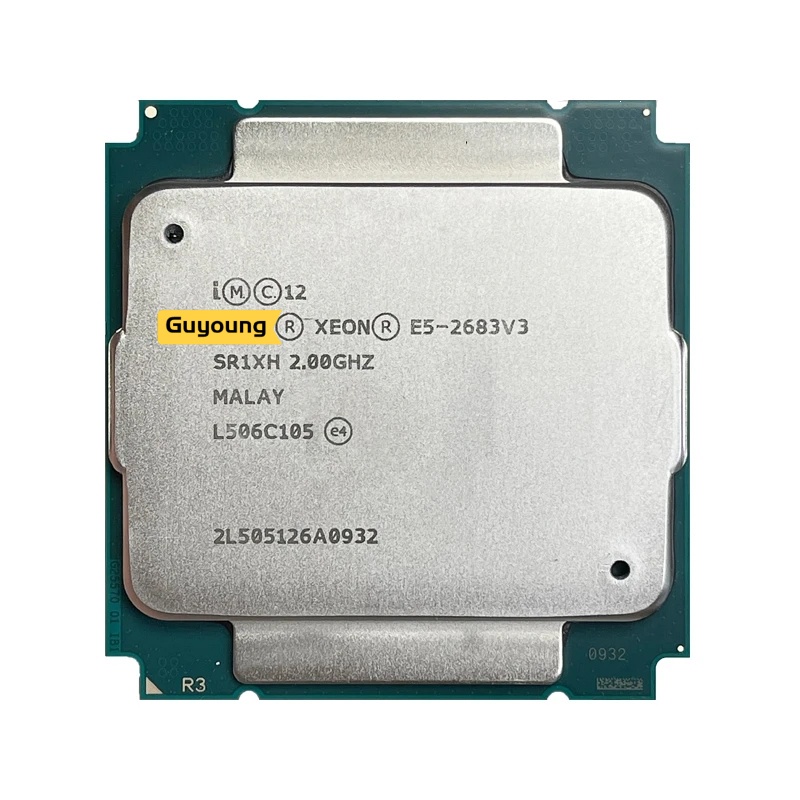 โปรเซสเซอร์ Xeon CPU E5-2683V3 SR1XH 2.00GHz 14-Cores 35M LGA2011-3 E5-2683 V3 E5 2683V3 E5 2683 V3