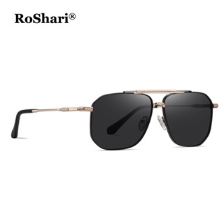 Roshari R034 ใหม่ แว่นตากันแดด เลนส์โพลาไรซ์ สําหรับผู้ชาย