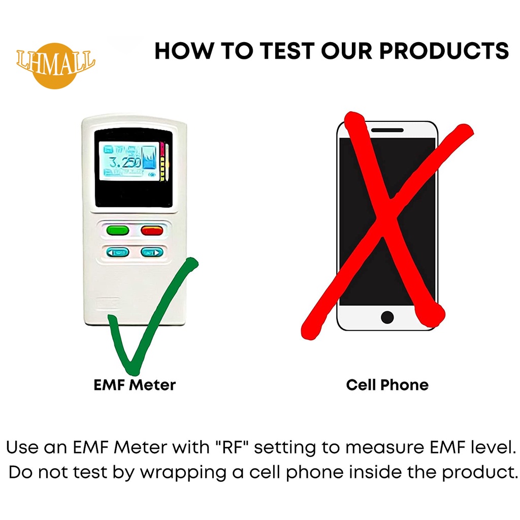 EMF Protection Baby Faraday ผ้าห่ม 5G ผ้าห่มป้องกันรังสีการตั้งครรภ์ Belly Shielding Air Cotton - รูปที่ 5