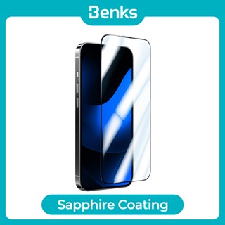 [Benks Official] ฟิล์มกระจกนิรภัยกันรอยหน้าจอ กันรอยขีดข่วน สําหรับ IPhone 14 Plus Pro Max King Kong Corning Series