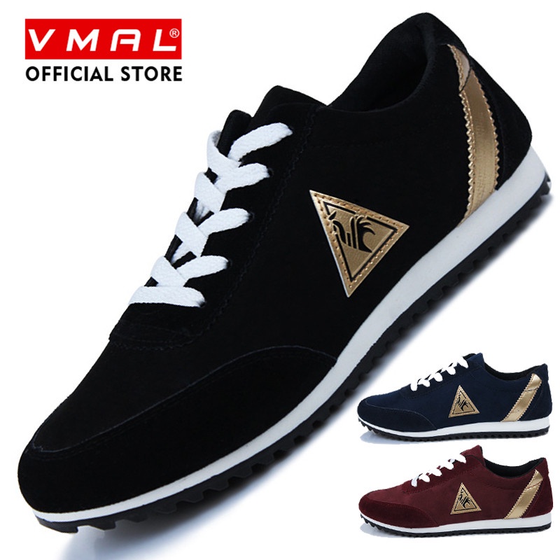 VMAL Le Coq Sportif รองเท้าลําลองผู้ชายรองเท้าผ้าใบแฟชั่นรองเท้ากีฬา Kasut Lelaki