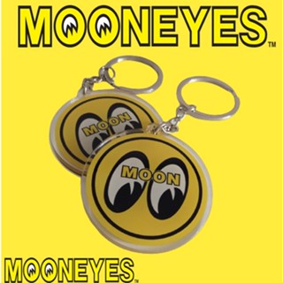 Mooneyes พวงกุญแจอะคริลิค จี้รูปศิลปะตลก สําหรับห้อยกุญแจรถยนต์