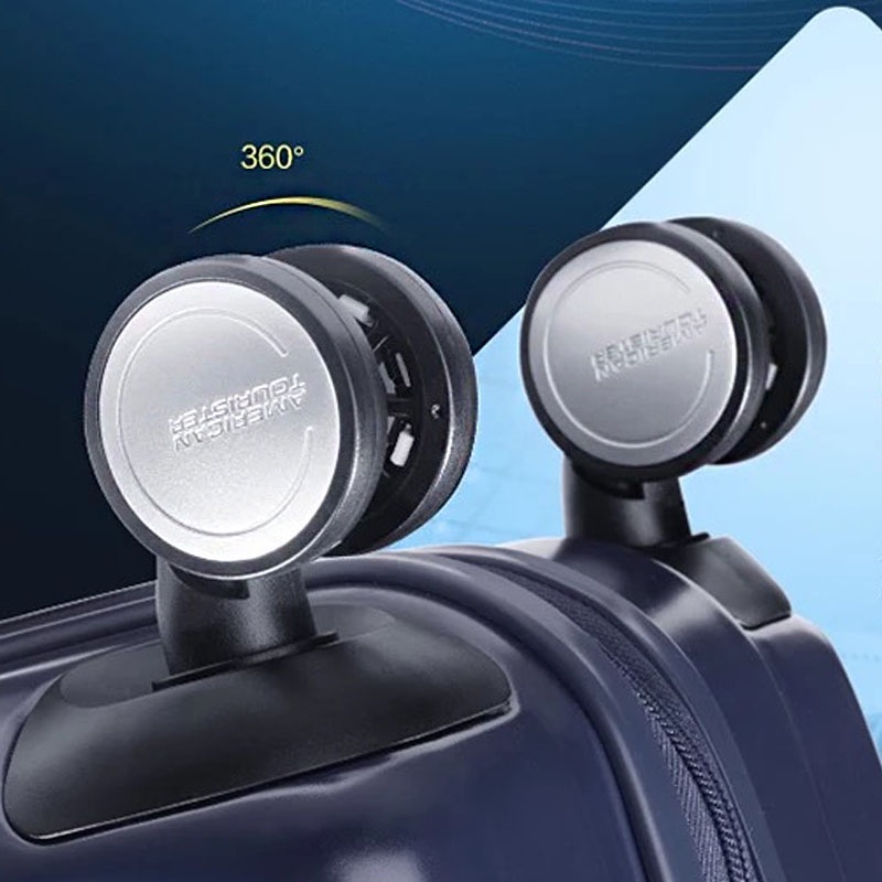 Benz BL-104 ไม่มีโลโก้อเมริกันกระเป๋าเดินทางสัมภาระกิจกรรมละหุ่ง BL104 ล้อ MZ-D142 universal ล้อ roller BG9 Hongsheng A196