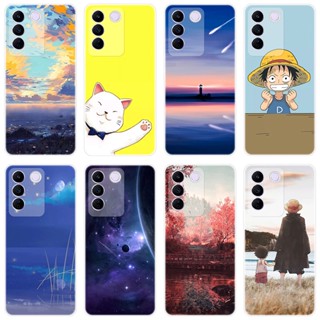 เคสโทรศัพท์ซิลิโคน TPU แบบนิ่ม ลายการ์ตูนอนิเมะ สําหรับ VIVO V27e 5G V27 e V 27e 5G 2023