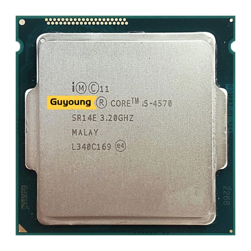 โปรเซสเซอร์ CPU i5-4570 i5 4570 ดั้งเดิม 3.2G 22nm LGA 1150 84W Quad Core ชิ้นส่วนที่กระจัดกระจาย