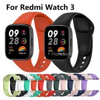 สายนาฬิกาข้อมือซิลิโคน แบบนิ่ม สําหรับ Xiaomi Redmi Watch 3 Redmi 3