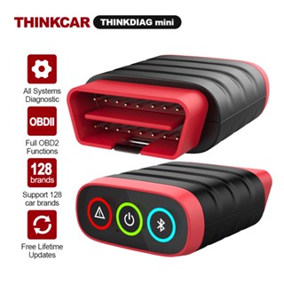 Thinkcar THINKDIAG เครื่องสแกนเนอร์วินิจฉัยรถยนต์อัตโนมัติ OBD2 แบบใส ขนาดเล็ก