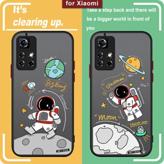 เคสโทรศัพท์มือถือ ซิลิโคน อะคริลิค กันกระแทก ลายนักบินอวกาศ สําหรับ Xiaomi Mi 11 Lite 11T Pro Redmi 9A 9T 10 Note 10S 11S 11T 10 11 Pro