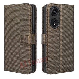 OPPO Reno8 T 5G เคส PU Leather Case เคสโทรศัพท์ Stand Wallet OPPO Reno 8T Reno8T 5G เคสมือถือ Cover