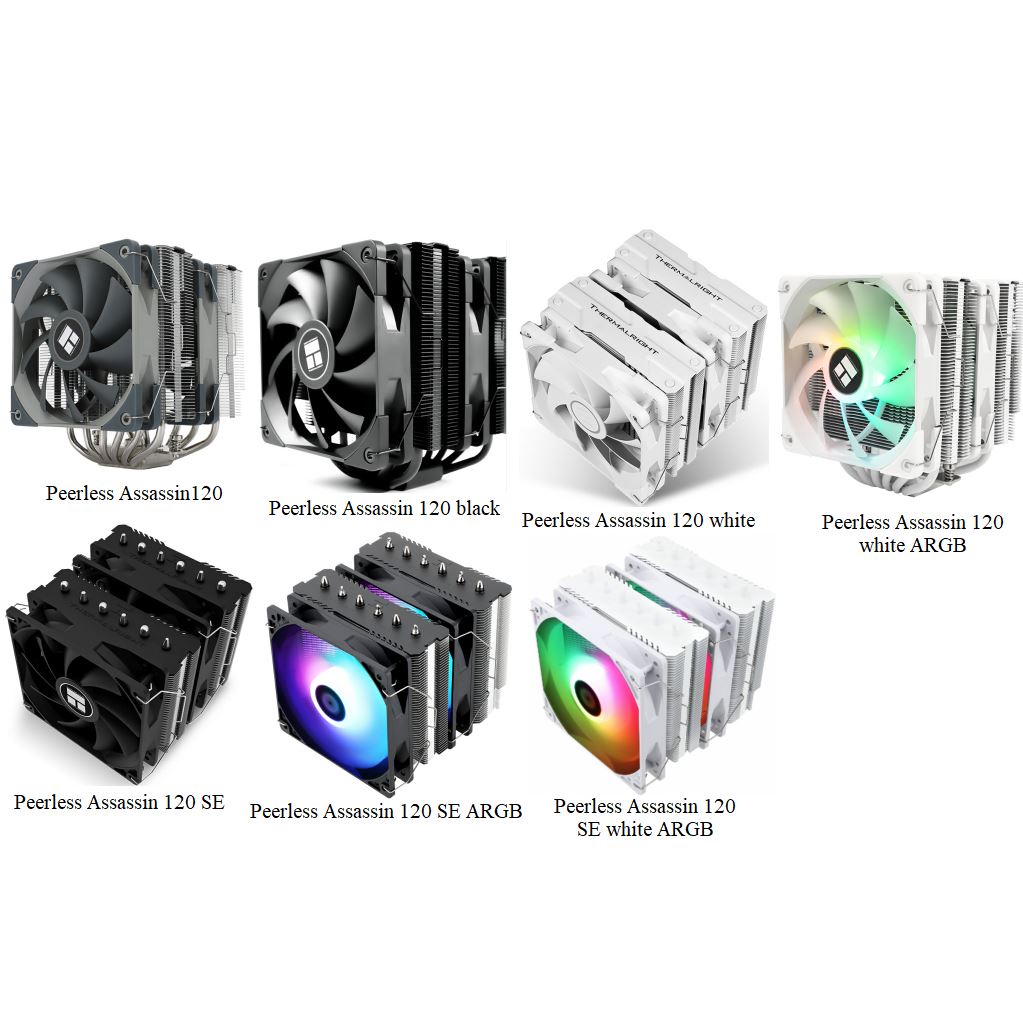 Thermalright PA140 PA120 PA90 CPU air cooler Peerless Assassin dual towers สําหรับ LGA1851/1700/115X