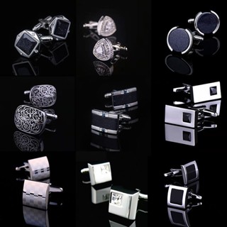 Spot high quality] French cufflink mens British suit shirt cufflink high-grade crystal diamond shirt button cuff nail