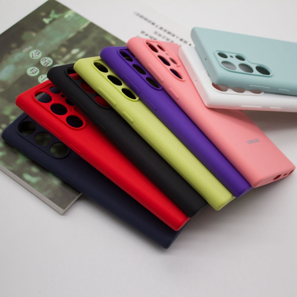 แฟชั่นซิลิโคนกันกระแทกสําหรับ Samsung Galaxy S22 S23 S24 S25 Plus Ultra กรณีป้องกันกล้อง S23 FE ฝาครอบ - รูปที่ 6