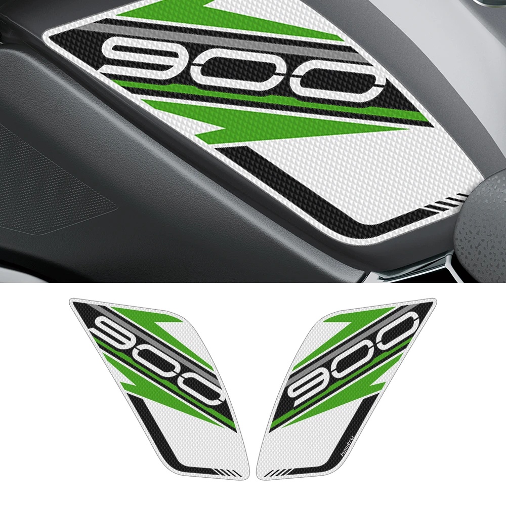 KAWASAKI รถจักรยานยนต์ด้านข้างถังPadป้องกันเข่าGrip Anti-SLIPสําหรับKawasaki Z900 2017-2022