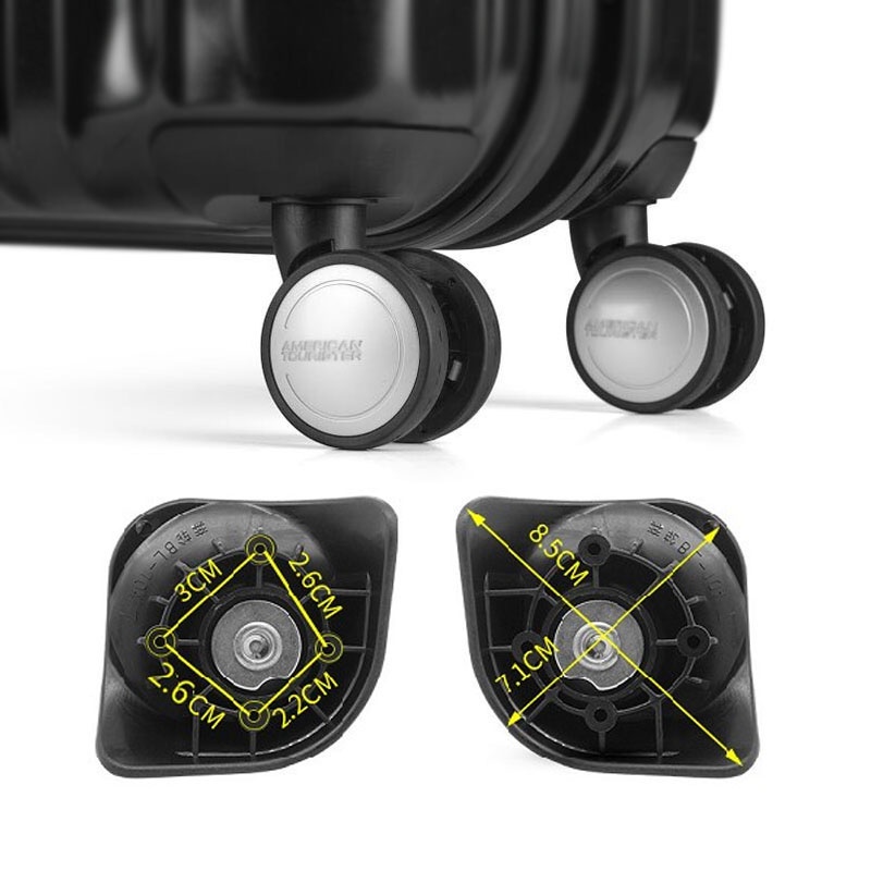 Benz BL-104 ไม่มีโลโก้อเมริกันกระเป๋าเดินทางสัมภาระกิจกรรมละหุ่ง BL104 ล้อ MZ-D142 universal ล้อ roller BG9 Hongsheng A196
