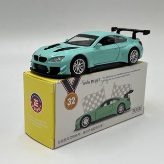 โมเดลรถยนต์ 1:44 Diecast BMW M6 GT3 ของเล่นสําหรับเด็ก