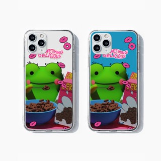 🇰🇷【 Artisquare Jelly Hard Case 】เคสแข็ง Something Delicious สําหรับ iPhone Samsung Galaxy