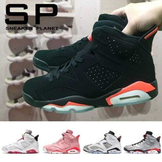 Nike Air Jordan 6 DMP AJ6 รองเท้าผ้าใบลําลอง เหมาะกับการวิ่ง เล่นกีฬา บาสเก็ตบอล สําหรับผู้ชาย ผู้หญิง 7AHK