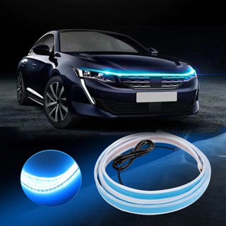 แถบไฟ LED DRL 12V กันน้ํา สําหรับตกแต่งรถยนต์