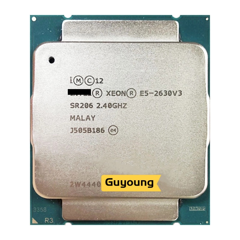 โปรเซสเซอร์ CPU Xeon E5-2630v3 E5 2630v3 E5 2630 v3 2.4 GHz 20M 85W LGA 2011-3