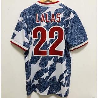 1994 เสื้อฟุตบอล Usa เวอร์ชั่นย้อนยุค LALAS ผู้ใหญ่ เสื้อฟุตบอลไทย