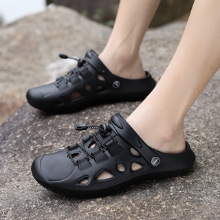 CROCS พร้อมส่ง รองเท้าแตะลําลอง สําหรับผู้ชาย เหมาะกับการเล่นกีฬา