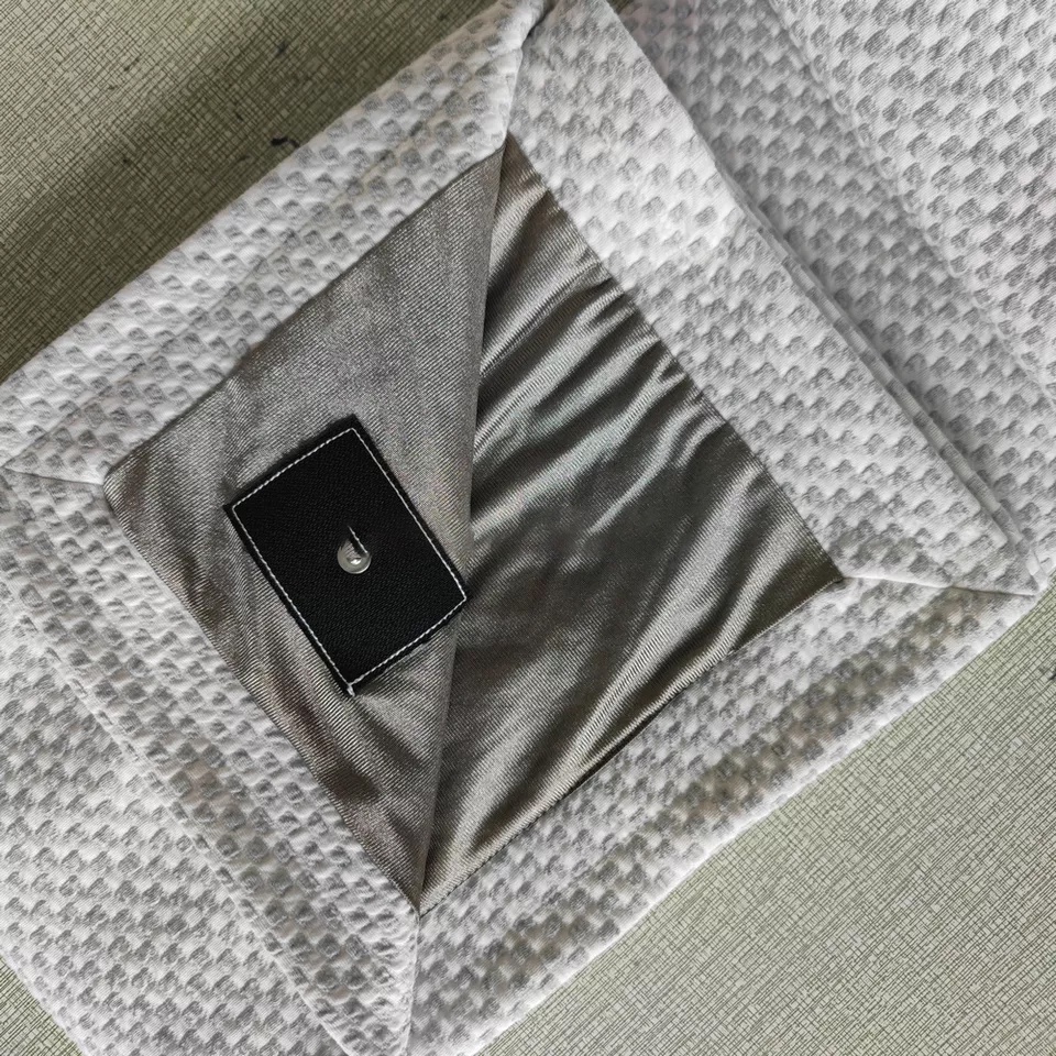 EMF Protection Baby Faraday ผ้าห่ม 5G ผ้าห่มป้องกันรังสีการตั้งครรภ์ Belly Shielding Air Cotton