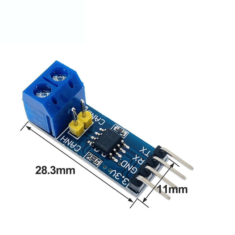 Transceiver เครือข่าย SN65HVD230 VP230 โมดูลสําหรับ Arduino ควบคุม DC 3V-3.6V ttc3