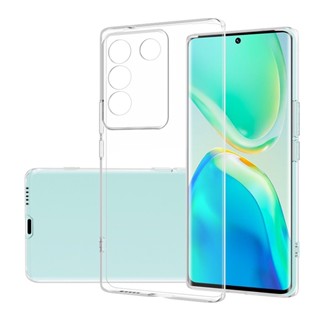 เคสซิลิโคน TPU ใส แบบบางพิเศษ สําหรับ Vivo V27 V27e V25 V25e V23 V23e V21 V20 V25 Pro