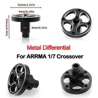 เพลาโลหะ เพลาตรง อุปกรณ์เสริมอัพเกรดรถยนต์ สําหรับ ARRMA 1/7 Crossover