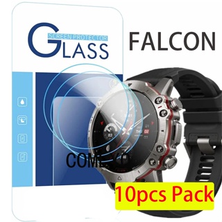 ฟิล์มกระจกนิรภัยกันรอยหน้าจอ 9H HD อุปกรณ์เสริม สําหรับ Amazfit Falcon