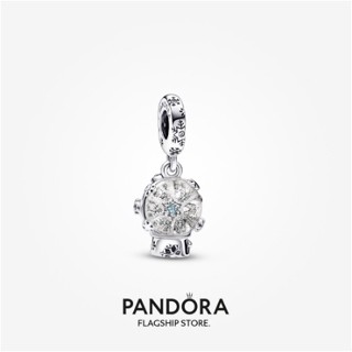 Pandora จี้ห้อย รูปเกล็ดหิมะ และลูกโลก