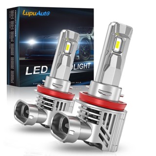 【Lupuauto】หลอดไฟหน้ารถยนต์ Led H4 H11 ไร้สาย 1:1 CSP 3570 ชิป 100W 30000LM สว่างมาก 6000K สีขาว 2 ชิ้น