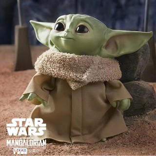 Mandalorian Star wars - Master Yoda ตุ๊กตาฟิกเกอร์ PVC คุณภาพสูง 27 ซม. ของเล่น ของสะสม ของขวัญ