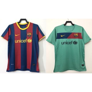 Barcelona เกมฟุตบอลย้อนยุค 10 11 11th RONALDIN RIVALDO GUARDIOLA PUYOL Initiate final maillot of foot David VILLA BARCA