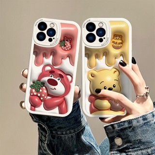 เคสโทรศัพท์มือถือ ลายการ์ตูนหมีน่ารัก สําหรับ Huawei P20 P30 P30PRO P40 P40PRO MATE20 MATE20PRO MATE30 MATE30PRO MATE40 MATE40PRO