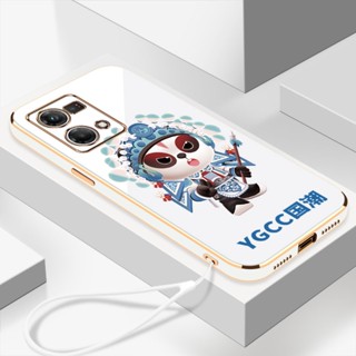 เคสโทรศัพท์มือถือ ขอบตรง ลาย Wu sheng สําหรับ RENO 7 4g RENO Oppo RENO 7pro 8 4g RENO 7z RENO 8z RENO 7 5G RENO 7 pro RENO 8 5G RENO 8 pro