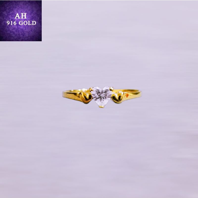 916 Gold Tunang Ring Gems 1 ขนาด 11/Merisik/wedding/wedding/แหวนหมั ้ น