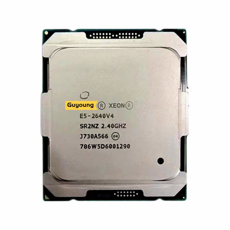 Processors 214 บาท โปรเซสเซอร์ CPU Xeon E5 2640 V4 E5-2640V4 SR2NZ 2.4GHz 10 Core 25M 90W LGA 2011-3 Computers & Accessories