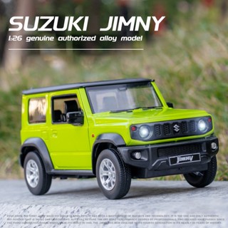 【ไม่มีกล่อง】โมเดลรถยนต์ Suzuki Jimny diecast 1/26 โลหะผสมสังกะสี ของขวัญวันเกิด สําหรับเด็ก 3 ปีขึ้นไป