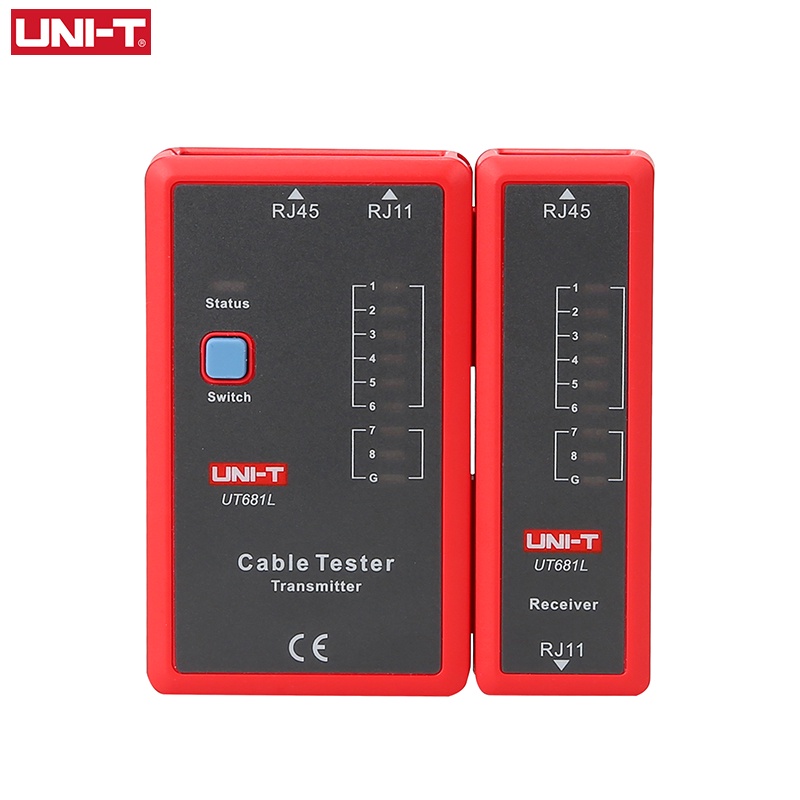 Uni-t UT681L UT681C UT681HDMI RJ45 RJ11 เครื่องทดสอบสายเคเบิลเครือข่ายอีเธอร์เน็ต โทรศัพท์ BNC HDMI เครื่องทดสอบสายเคเบิล
