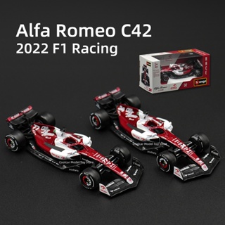 Bburago โมเดลรถแข่งของเล่น 1:43 Alfa Romeo C42 2022 F1-75 RB18 RedBull F1