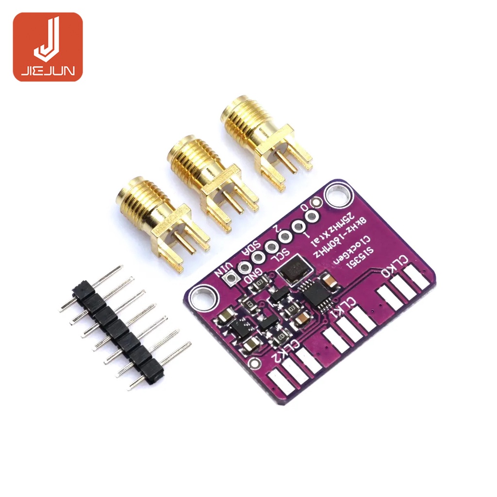 DC 3V-5V CJMCU-5351 Si5351A Si5351 I2C นาฬิกาเครื่องกําเนิดไฟฟ้า Breakout Board โมดูลสัญญาณเครื่องกํ