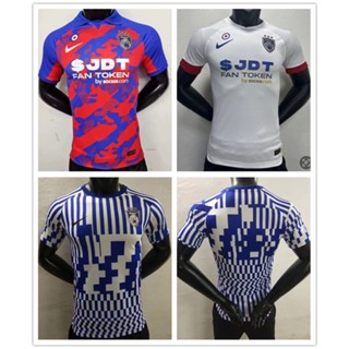 เสื้อกีฬาแขนสั้น ลายทีมฟุตบอล Johor Home and Away 2223 2224 ชุดเหย้า