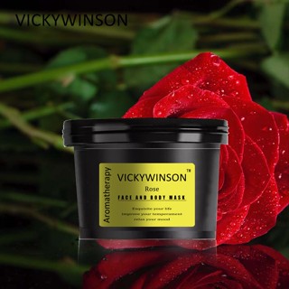 Vickywinson ครีมนวดหน้า กลิ่นกุหลาบ อโรมาเธอราพี 50 กรัม