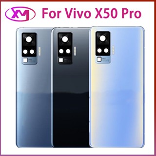 ฝาหลัง Vivo X50 Pro กระจกหลัง Battery Back Cover for X50 Pro ฝาหลังพร้อมกระจกเลนส์กล้อง