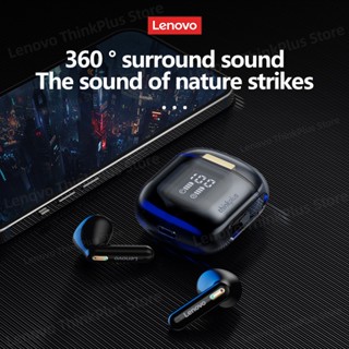 ชุดหูฟังบลูทูธไร้สาย Lenovo LP6 Pro TWS โลหะ ความเที่ยงตรงสูง ความล่าช้าต่ํา