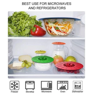 Walfos ฝาดูดซิลิโคน Easy Vacuum Seal Bowl ฝาครอบหม ้ อกระทะ