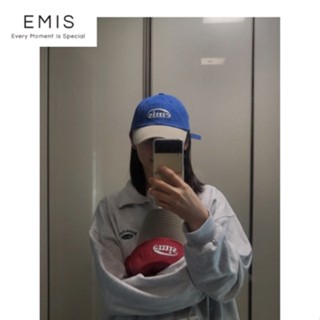 [EMIS] โลโก้ใหม่ MIX BALLCAP-BEIGE/BLUE