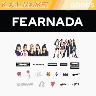 [SHIPPNG Today] สติกเกอร์ ลาย LE SSERAFIM first FANMEETING FEARNADA MD สําหรับตกแต่ง