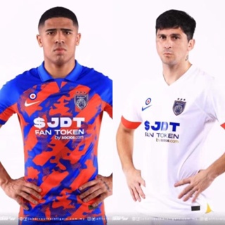 เสื้อกีฬาแขนสั้น ลายทีมชาติฟุตบอล Johor 2023-24 24-48 ชั่วโมง ชุดเหย้า